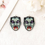 10Pc Halloween Charms Acrylic Horror Bloody DIY Making