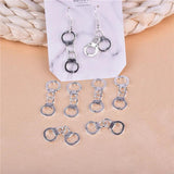 20pcs Handcuffs Metal Charms for DIY Earring Bracelet Making
