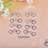 20pcs Handcuffs Metal Charms for DIY Earring Bracelet Making