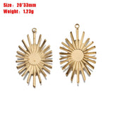 10Pcs Sun Moon Star Charms Pendants DIY Jewelry Making