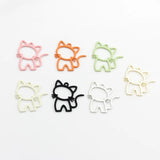 Cat Cartoon Charms Pendant 10pcs DIY Jewelry Making Accessories