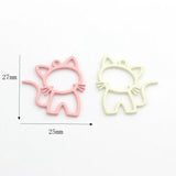 Cat Cartoon Charms Pendant 10pcs DIY Jewelry Making Accessories