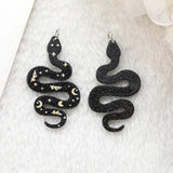 10Pcs Halloween Magic Snake Charms Acrylic Pendant DIY Accessories
