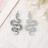 10Pcs Halloween Magic Snake Charms Acrylic Pendant DIY Accessories