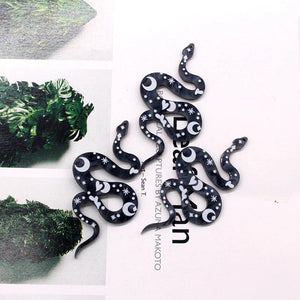 10pcs Big Size Punk Acrylic Charms Pack for DIY Earring Dangle