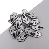 10pcs European Skull Ghost Head Charm Pendant Halloween DIY Jewelry Make