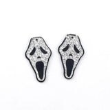 10pcs European Skull Ghost Head Charm Pendant Halloween DIY Jewelry Make