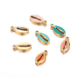 5pcs Shell Charms Pendants for DIY Jewelry Making