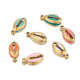 5pcs Shell Charms Pendants for DIY Jewelry Making
