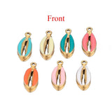 5pcs Shell Charms Pendants for DIY Jewelry Making