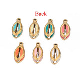 5pcs Shell Charms Pendants for DIY Jewelry Making
