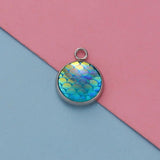 Fnixtar Mermaid Scale Charms 12mm 12pcs/lot - 12 Colors