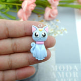Cat Charms for Jewelry Making Diy Earring Bracelet Pendant Accessories