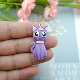 Cat Charms for Jewelry Making Diy Earring Bracelet Pendant Accessories