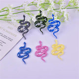 10pcs Butterfly Moon Snake Charms for Earring Jewelry Making