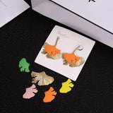 10pcs Raw Brass Ginkgo Biloba Leaf Charms for DIY Jewelry Making