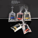 Fish Bag Resin Charms for Earring Keychain Making