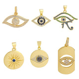 DIY Pave Cz Decorative Big Size Moon Star Charms For Women Men