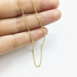 10pcs Tiny Chain with Ext Chain Jewelry DIY Charms Pendant Necklace,Eearrings