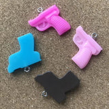 20Pcs/Lot Resin Gun Pistol Flatback for Jewelry DIY