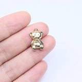 20pcs 15*12mm Zinc Alloy Animal Charms for DIY Jewelry