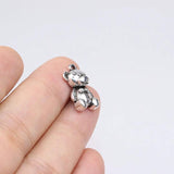 20pcs 15*12mm Zinc Alloy Animal Charms for DIY Jewelry