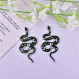 10pcs Butterfly Moon Snake Acrylic Charms for DIY Earring Jewelry