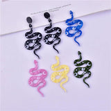 10pcs Butterfly Moon Snake Acrylic Charms for DIY Earring Jewelry