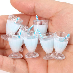 10pcs Resin Drink Charms Pendant Jewelry Making Large Cup Necklace Earring