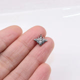 5pcs Stainless Steel High Bee Charms Pendant DIY Women Accessory