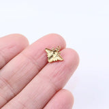 5pcs Stainless Steel High Bee Charms Pendant DIY Women Accessory