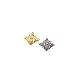 5pcs Stainless Steel High Bee Charms Pendant DIY Women Accessory