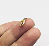 20pcs Mini Leaf Charms Pendant Jewelry DIY Necklace Bracelet Earrings