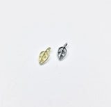 20pcs Mini Leaf Charms Pendant Jewelry DIY Necklace Bracelet Earrings