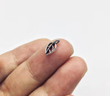 20pcs Mini Leaf Charms Pendant Jewelry DIY Necklace Bracelet Earrings