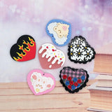10pcs Acrylic Pendant for Earring Keychain DIY Jewelry