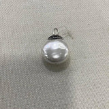 32mm Shell Pearl Necklace Pendant - DIY Jewelry Accessory