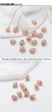 Copper Metal Charms Resin Strawberry Charms 2pcs/lot DIY Jewelry Making Finding