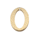10Pcs Raw Brass Hammered Charms Resin Frame Bezel Mold DIY Jewelry Making