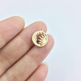 20pcs 12mm Sun with Moon Zinc Alloy Jewelry DIY 2 Colors