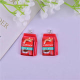 20pcs Dog Cat Food Charms Earring DIY Jewelry Access.