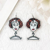 10 Pcs Vintage Halloween Charms Acrylic Skull Jewelry Findings DIY