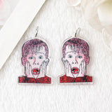 10 Pcs Vintage Halloween Charms Acrylic Skull Jewelry Findings DIY