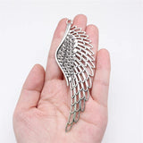 2pcs Antique Bronze Big Angel Wings Charms for DIY Jewelry Making Pendant