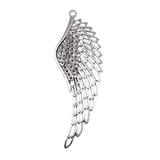 2pcs Antique Bronze Big Angel Wings Charms for DIY Jewelry Making Pendant