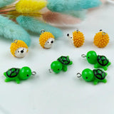 10pcs Animal Resin Charms for DIY Earrings Necklace Keychain