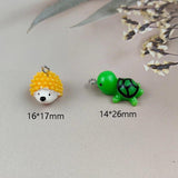 10pcs Animal Resin Charms for DIY Earrings Necklace Keychain