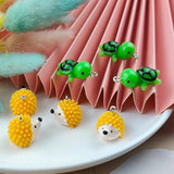 10pcs Animal Resin Charms for DIY Earrings Necklace Keychain