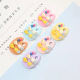 10pcs Pigment Palette Resin Pendant Charms DIY Craft Findings C957
