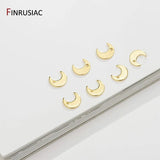 Mini Moon Charms for Jewellery Making, Moon Pendant DIY Accessories